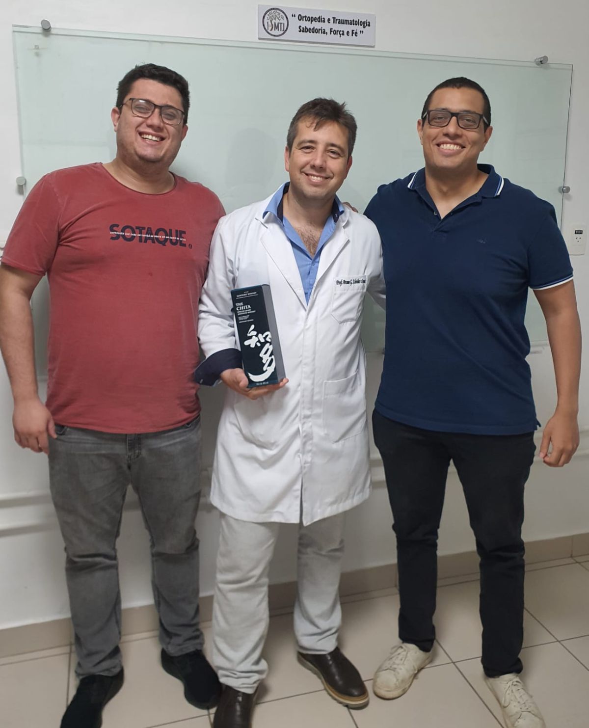 Residentes do Hmtj retribuem os ensinamentos...